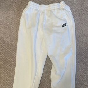 Nike Kid White Jogger Pants